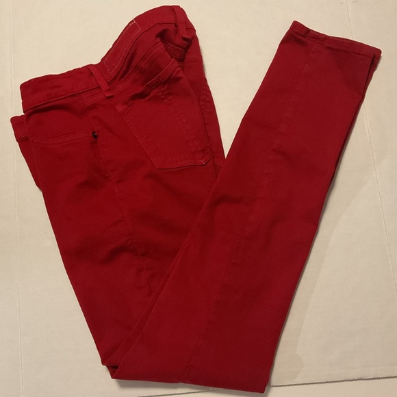 Rag & Bone Jean For Intermix Legging Skinny Jean Red - Picture 8 of 12